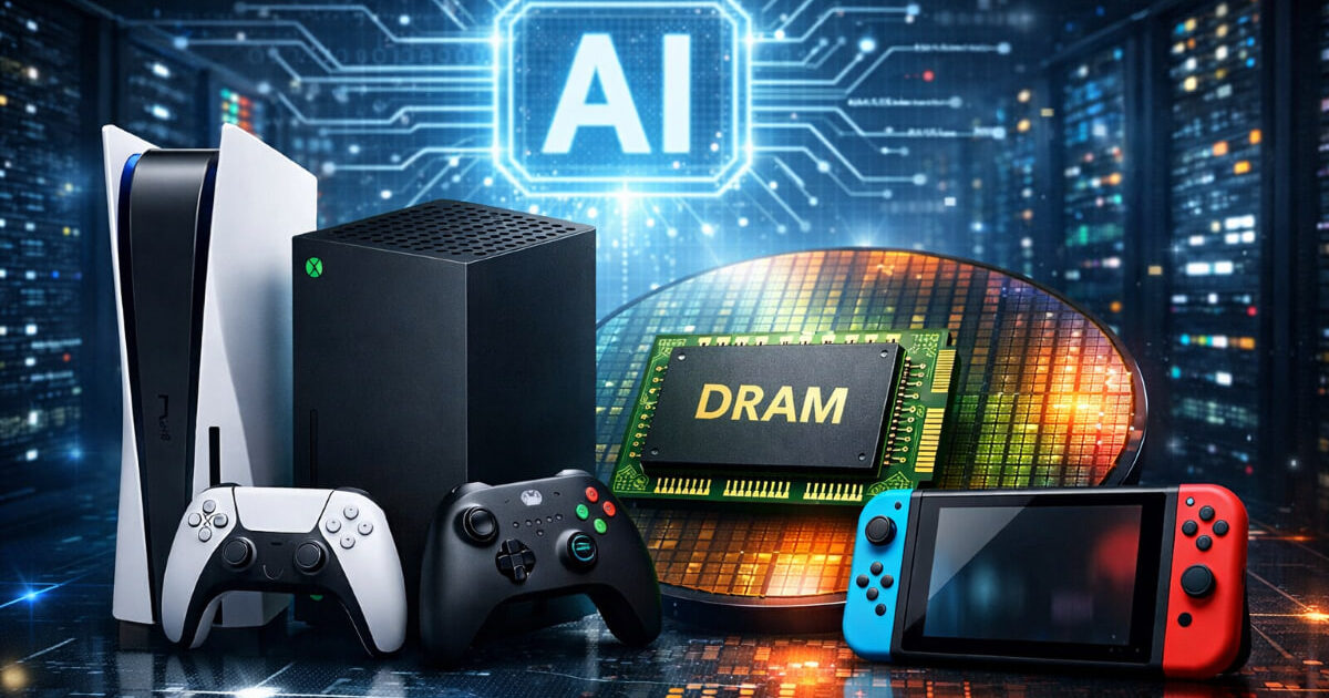 AI Boom Drives Memory Chip Shortage for Gaming Consoles