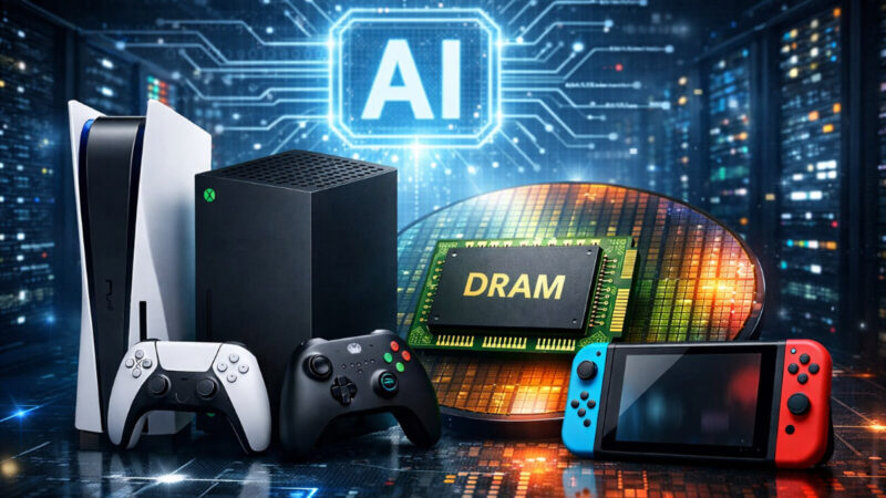AI Data Centers Drive Memory Chip Shortage, Threatening Gaming Console Industr