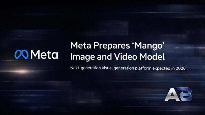 Meta Plans Launch of “Mango” Image and Video Model