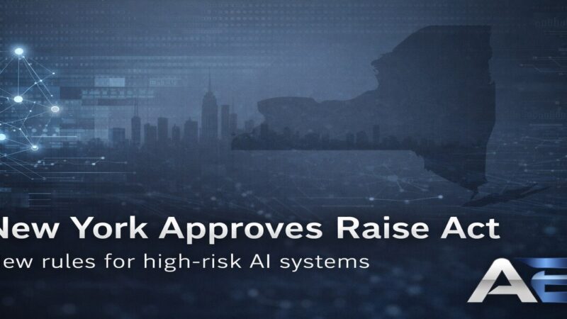 New York Signs Raise Act, Expanding State Level AI Oversight