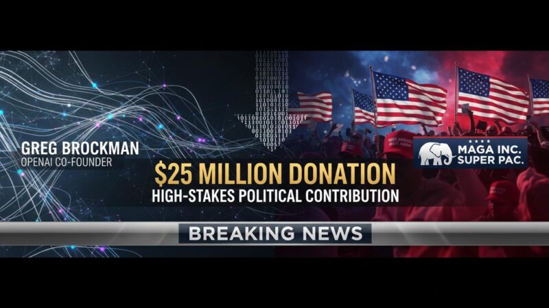 OpenAI Co-Founder Greg Brockman Donates $25M to Trump’s Super PAC