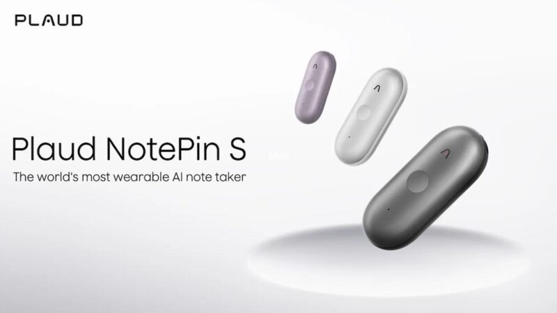 Plaud Unveils NotePin S Wearable and Desktop App to Challenge Otter.ai Dominance